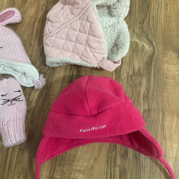 4/$10 12-24M Pink Winter Hat bundle - Picture 2 of 7